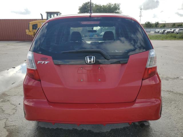  HONDA FIT 2013 Czerwony