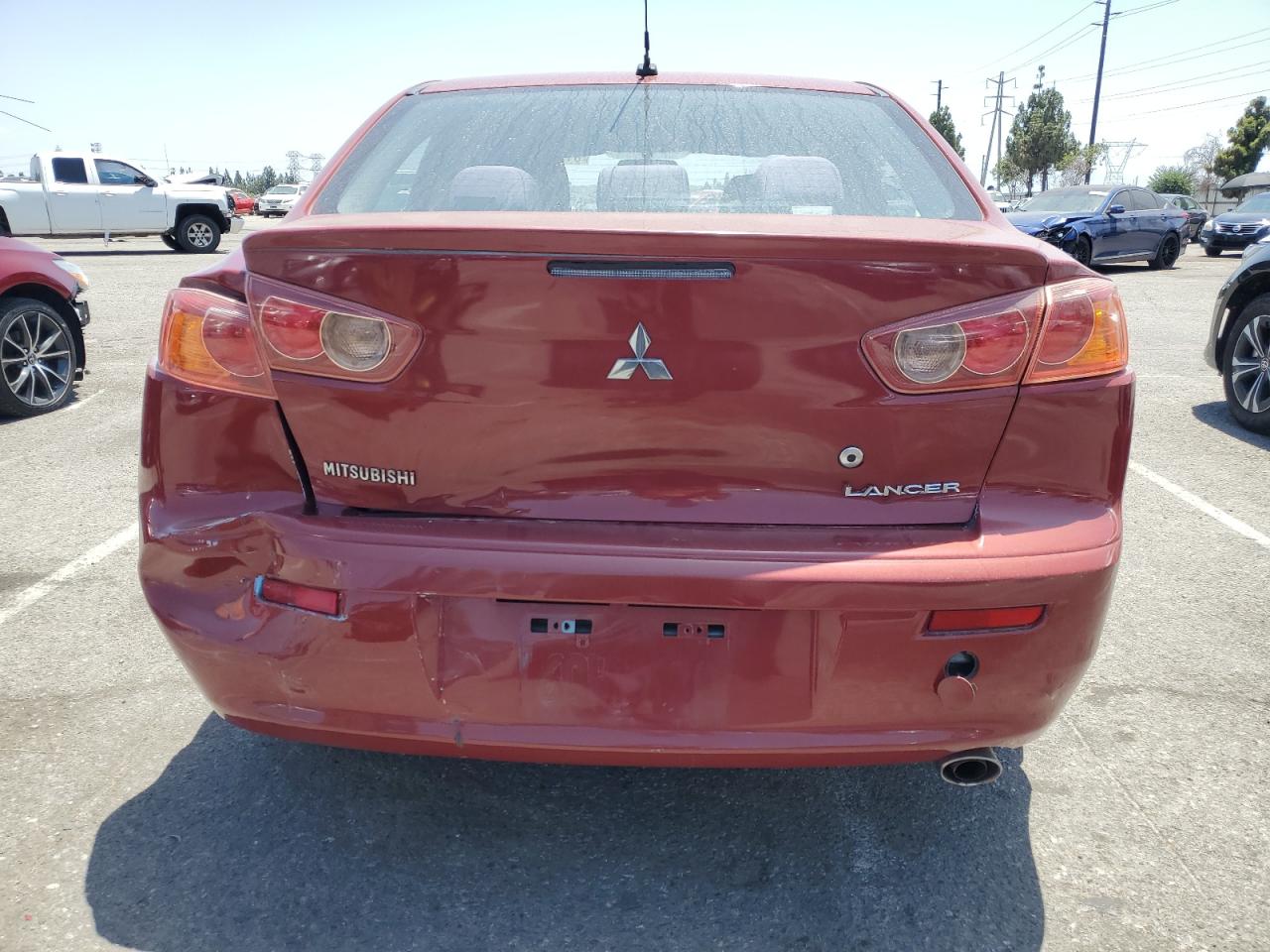 2008 Mitsubishi Lancer Es VIN: JA3AU26U58U030175 Lot: 61755205