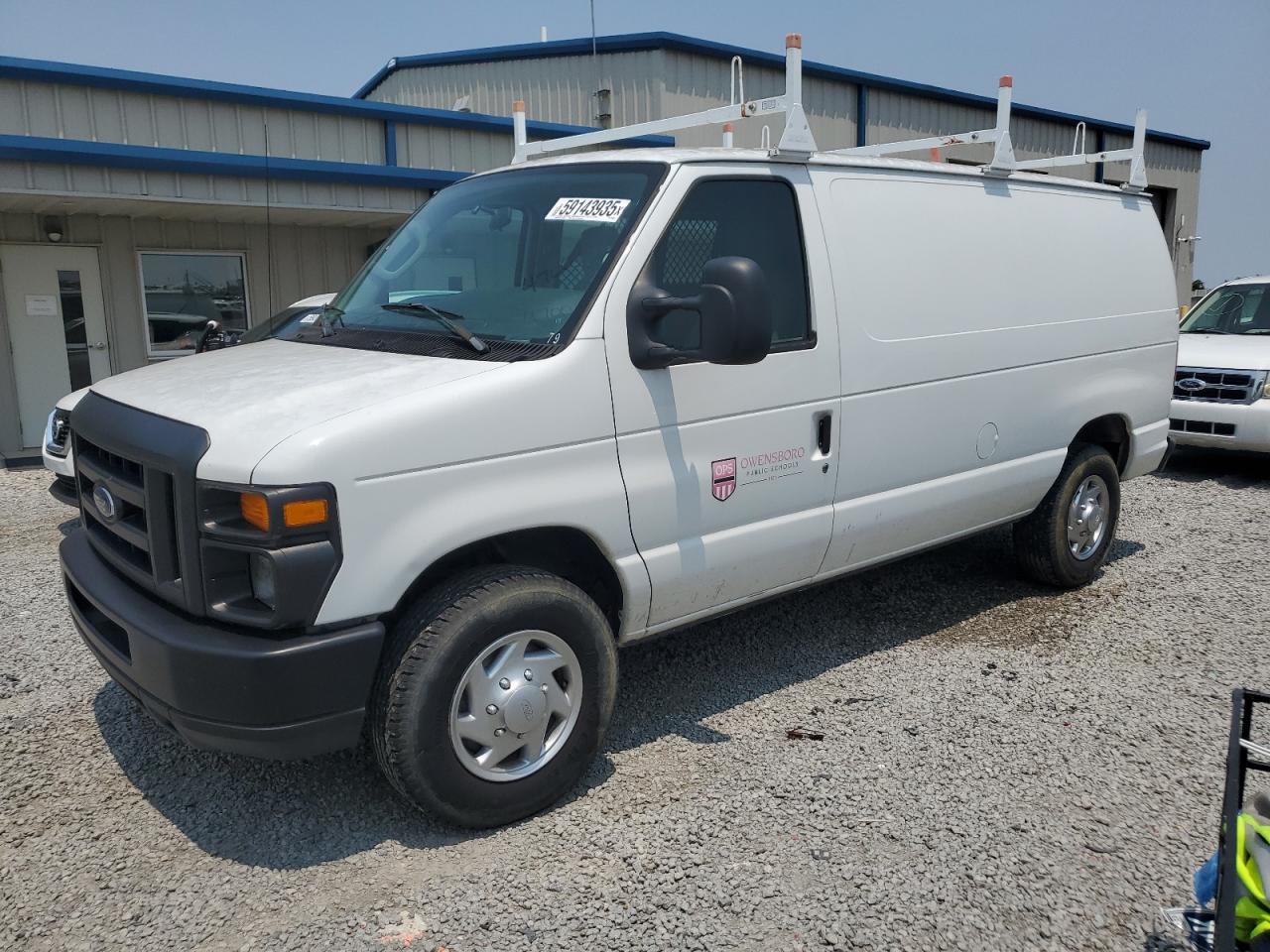 2010 Ford Econoline E250 Van en Venta en Earlington, KY - Hail