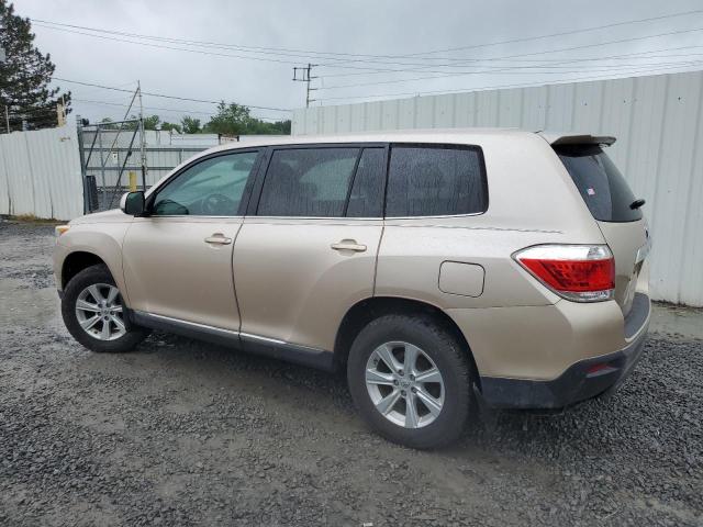  TOYOTA HIGHLANDER 2013 Gold