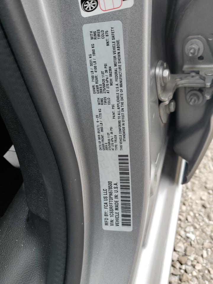 2023 Ram 1500 Big Horn/Lone Star VIN: 1C6SRFFT0PN678500 Lot: 62942925