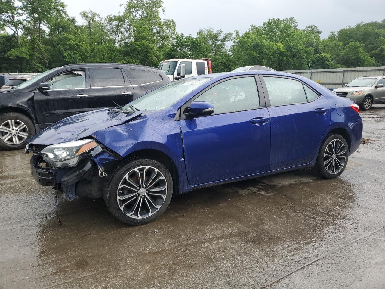 2015 Toyota Corolla L на продаже в Ellwood City, PA - Front End
