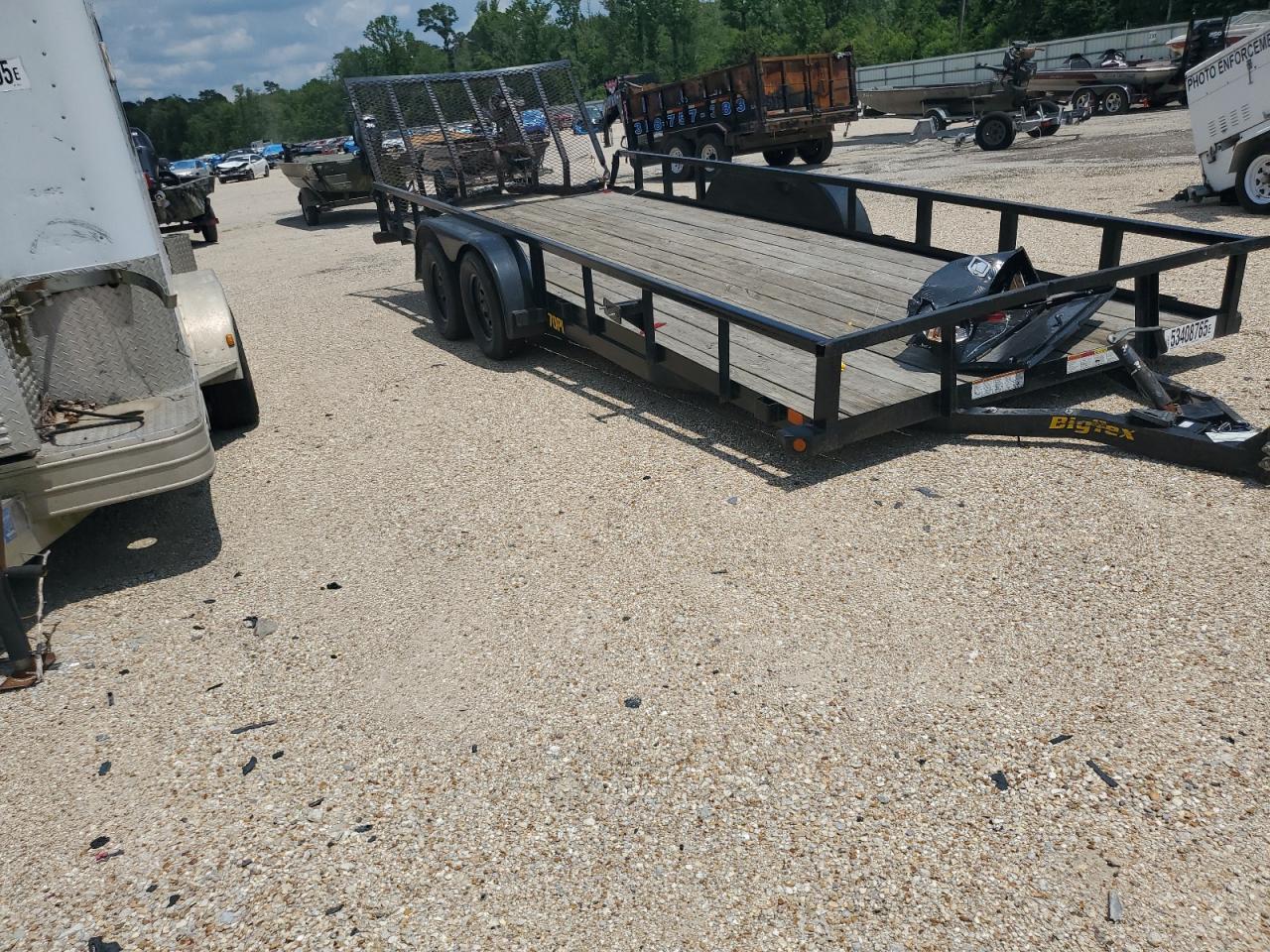 2014 Big Tex 70Pi-20Xbk4Rg2B Utility Trailer zu verkaufen in Greenwell Springs, LA - Rear End