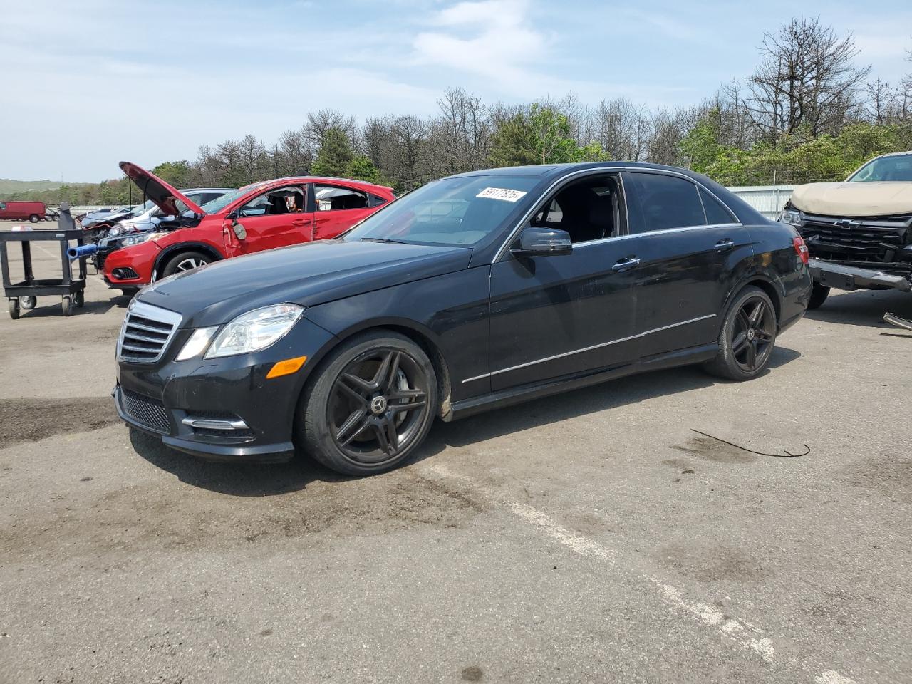 2013 Mercedes-Benz E 550 4Matic იყიდება Brookhaven-ში, NY - Side