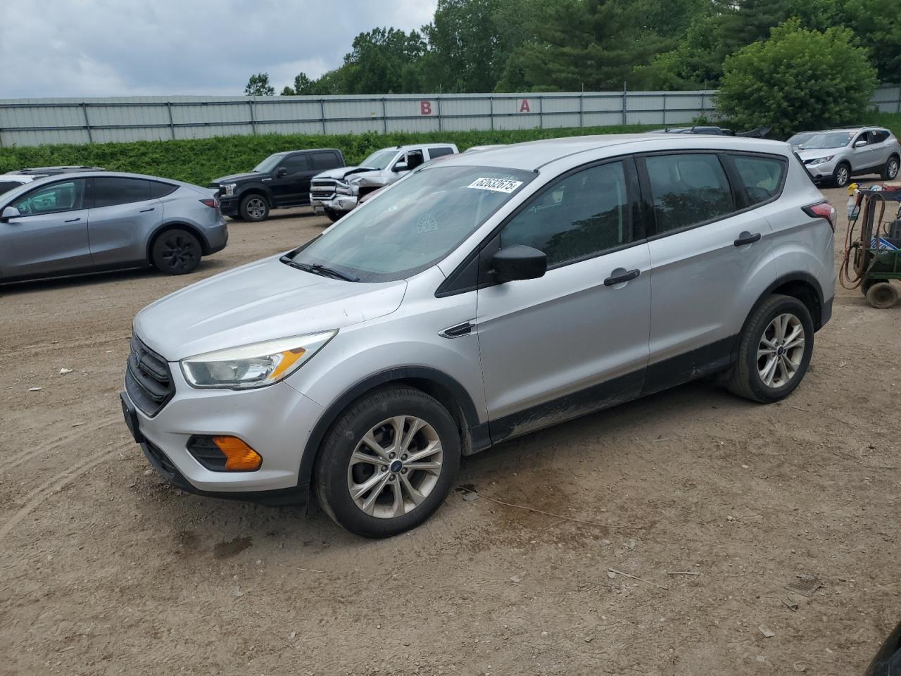 2017 Ford Escape S VIN: 1FMCU0F77HUD37531 Lot: 62632675