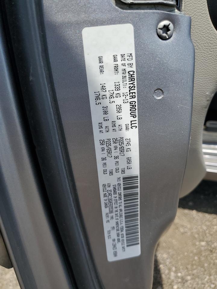 2014 Chrysler Town & Country Touring VIN: 2C4RC1BG0ER255386 Lot: 60111355