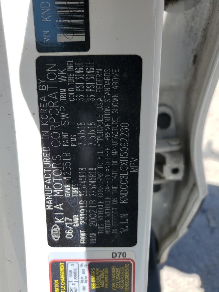 2017 Kia Niro Ex VIN: KNDCC3LCXH5092230 Lot: 61645515