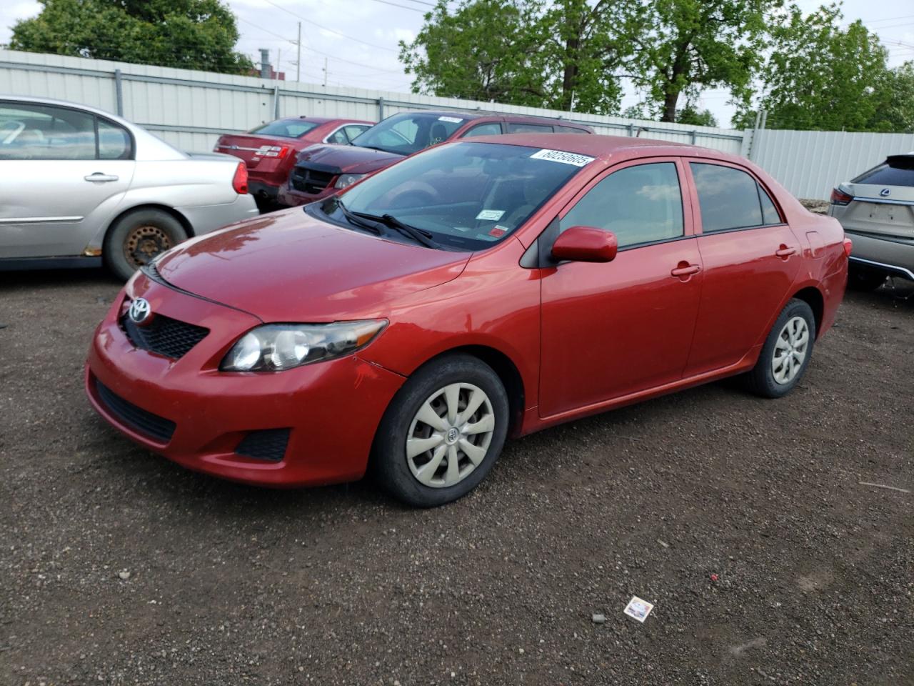 2009 Toyota Corolla Base продається в Lansing, MI - Front End