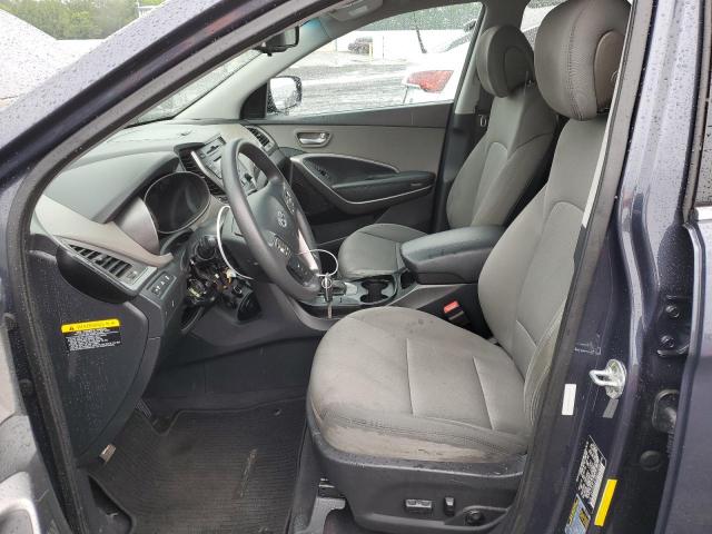  HYUNDAI SANTA FE 2016 Синий