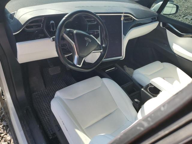  TESLA MODEL X 2018 Biały