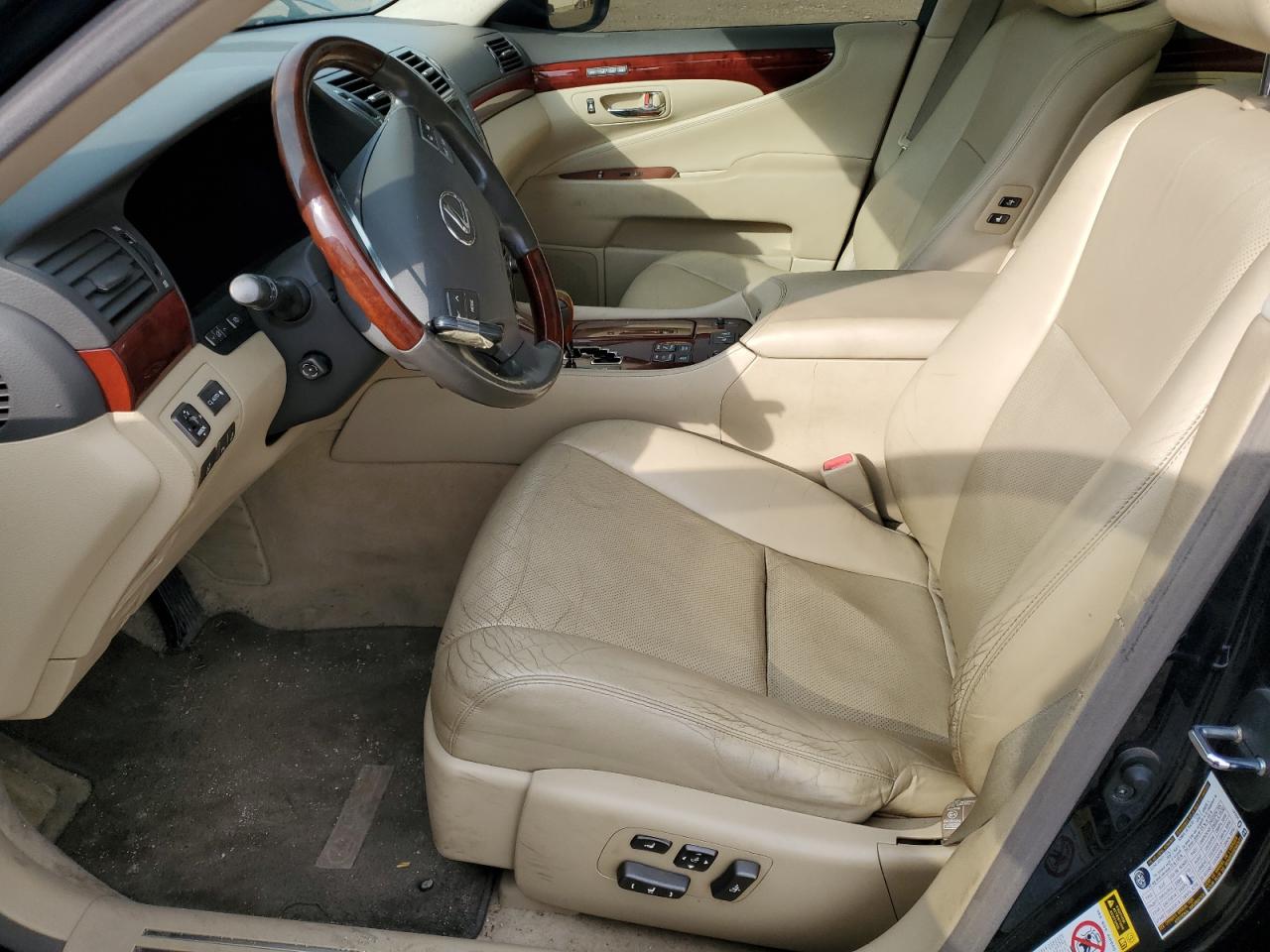 2009 Lexus Ls 460 VIN: JTHCL46F195004516 Lot: 62584565