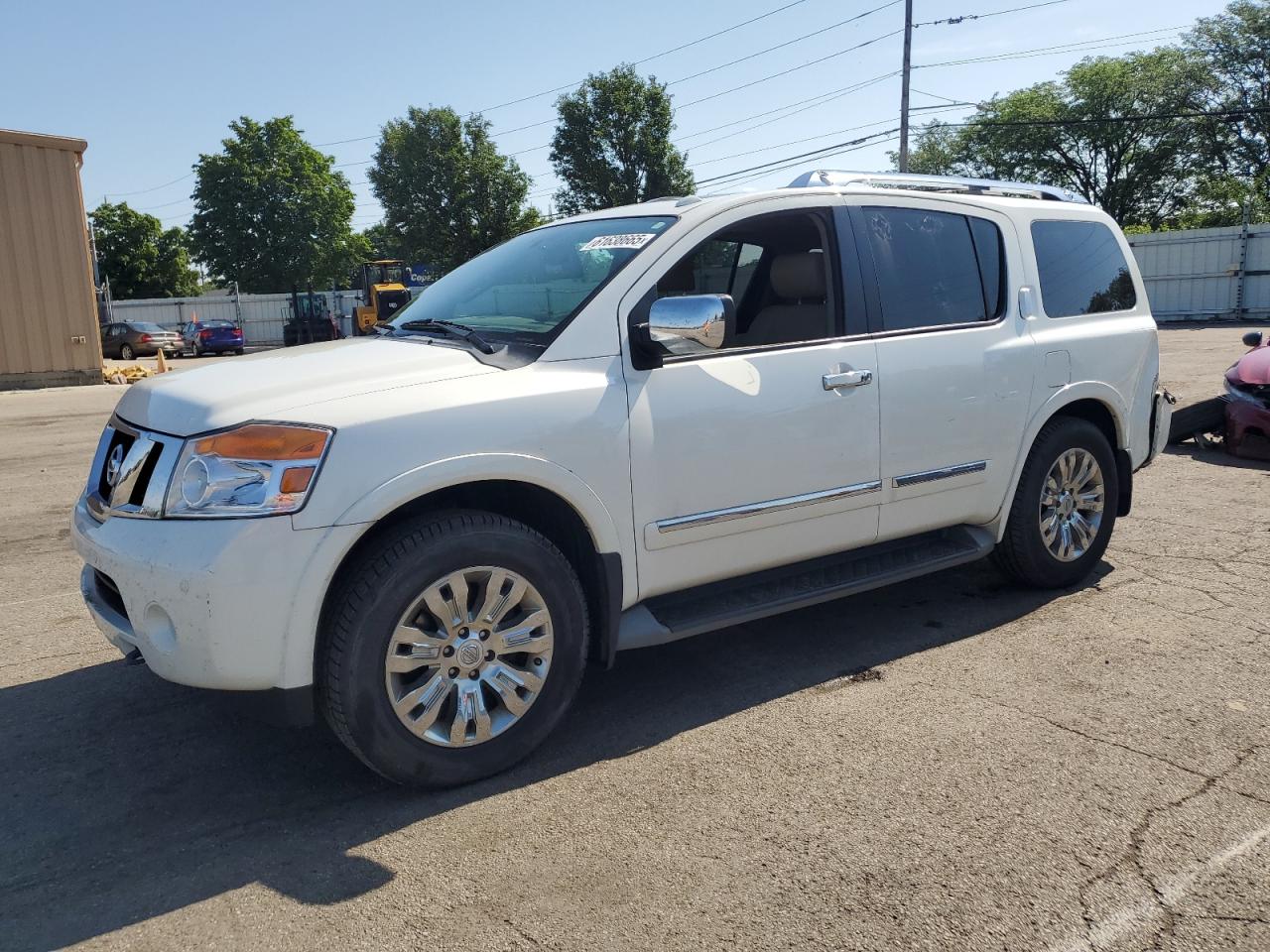 2015 Nissan Armada Platinum იყიდება Moraine-ში, OH - Rear End