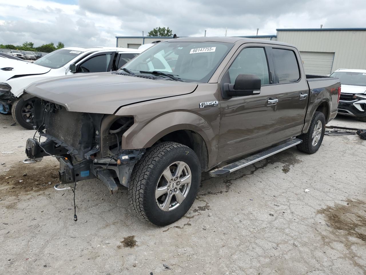 2019 Ford F150 Supercrew იყიდება Kansas City-ში, KS - Front End