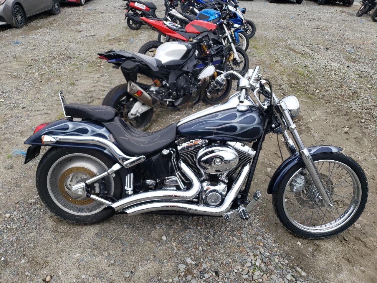 2003 Harley-Davidson Fxstd продається в North Billerica, MA - Side