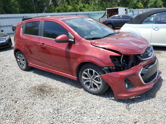  CHEVROLET SONIC 2018 Красный