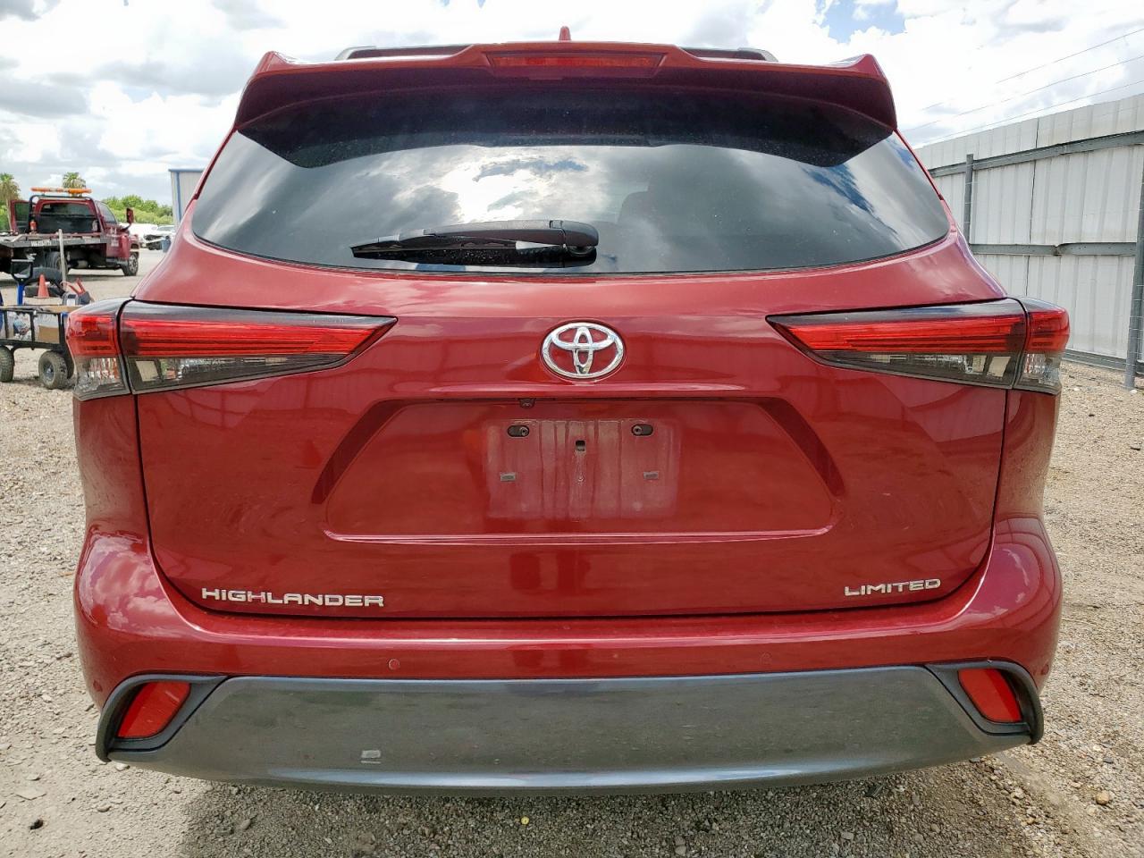2021 Toyota Highlander Limited VIN: 5TDYZRAH0MS523250 Lot: 62582065