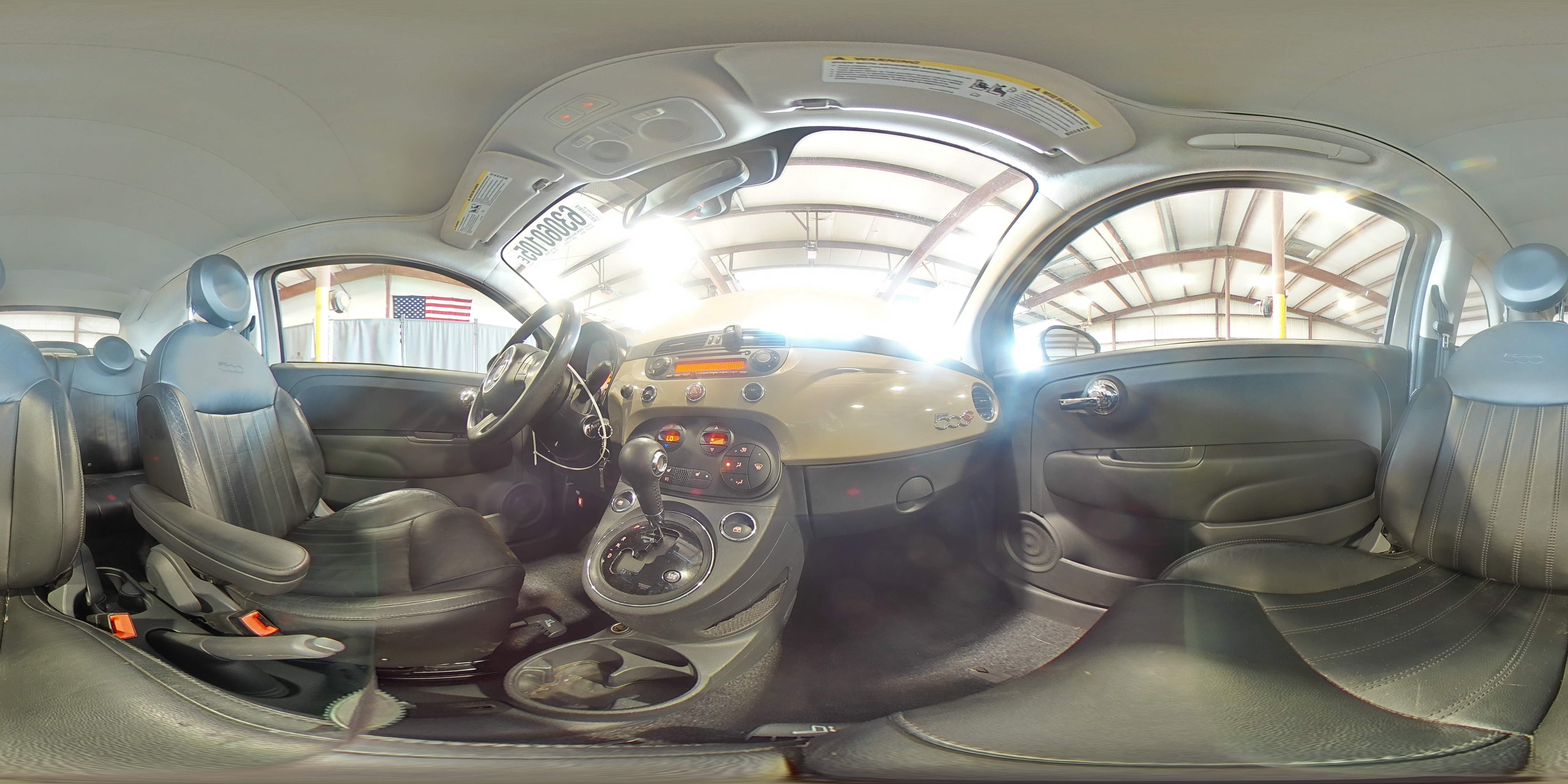 2012 Fiat 500 Lounge VIN: 3C3CFFER4CT382843 Lot: 63060105