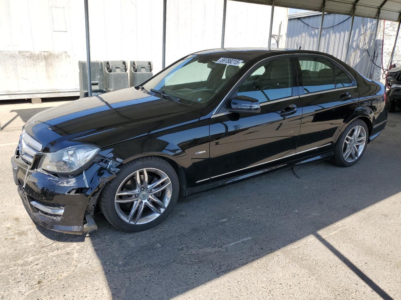 2012 Mercedes-Benz C 250 de vânzare în Fresno, CA - Front End