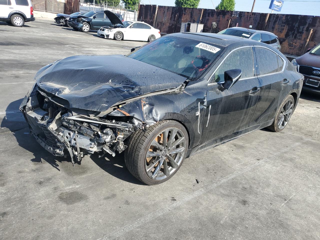 2021 Lexus Is 350 F Sport en Venta en Wilmington, CA - Front End