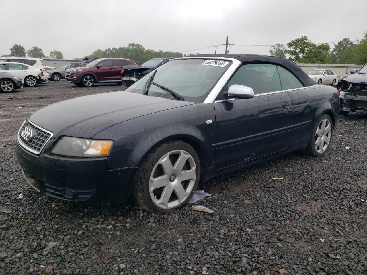 2005 Audi S4 Quattro Cabriolet იყიდება Hillsborough-ში, NJ - Front End