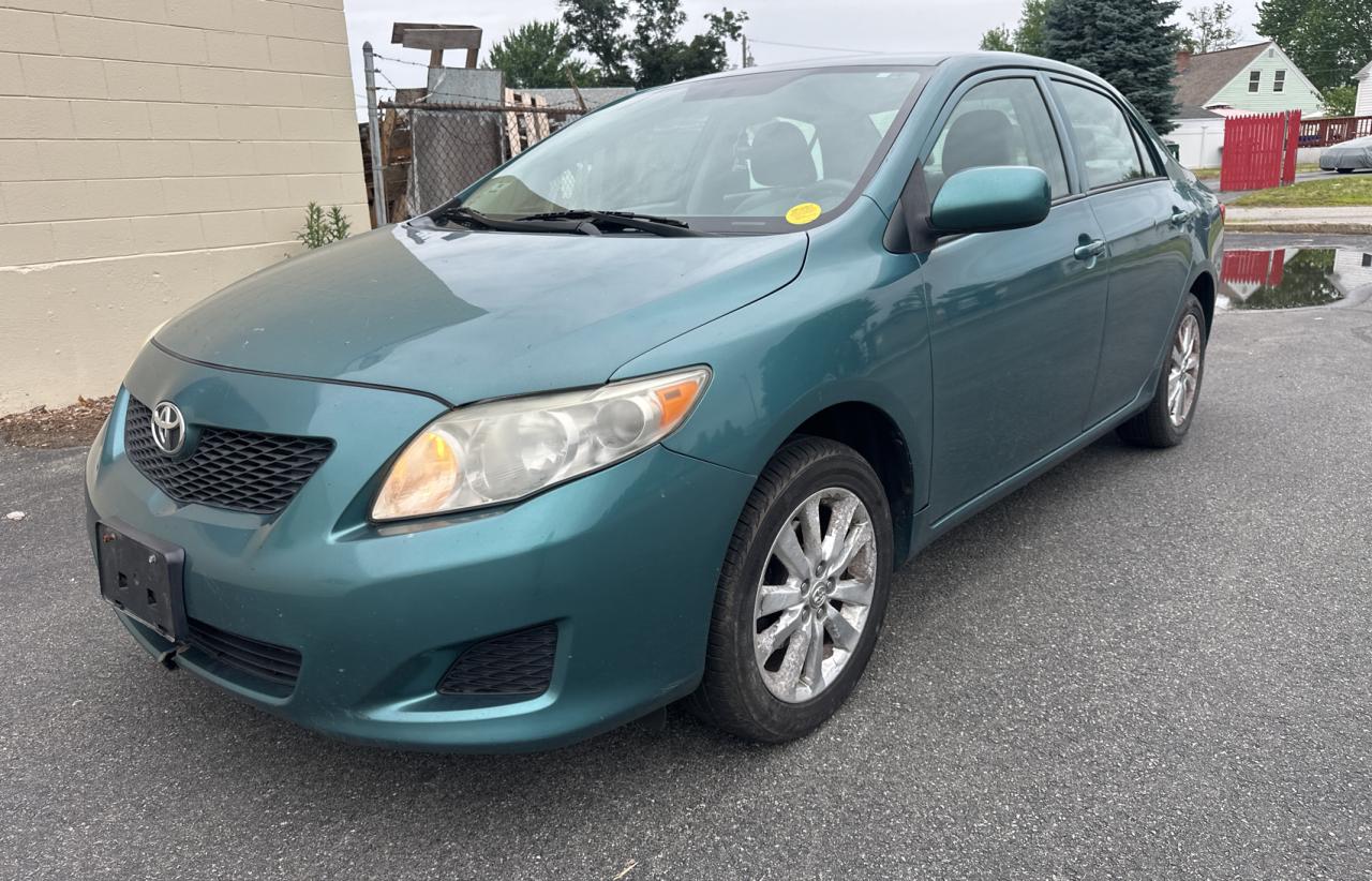 TOYOTA COROLLA 2009 VIN 2T1BU40E49C143634 zdjęcie 2
