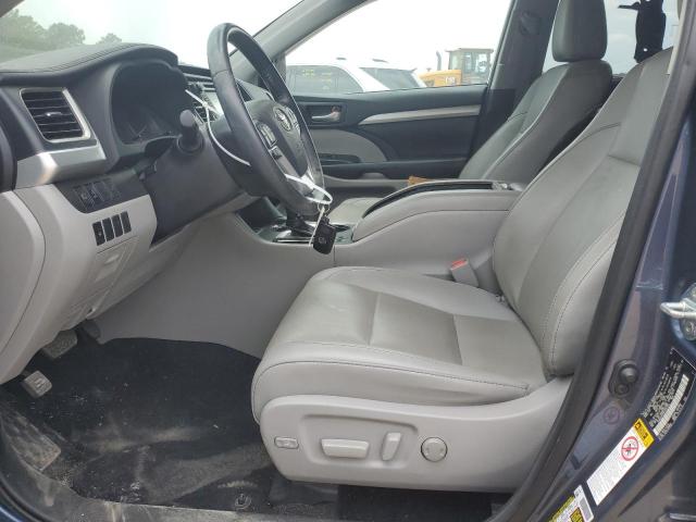  TOYOTA HIGHLANDER 2019 Blue