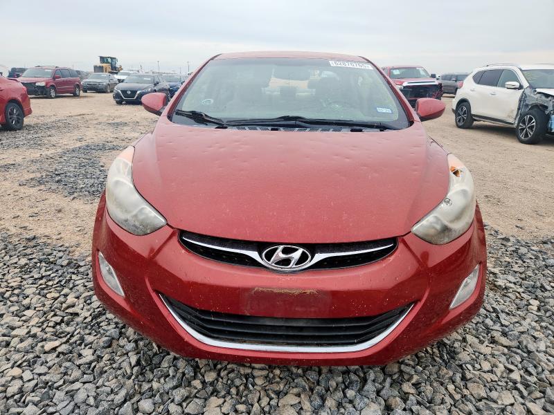  HYUNDAI ELANTRA 2013 Red