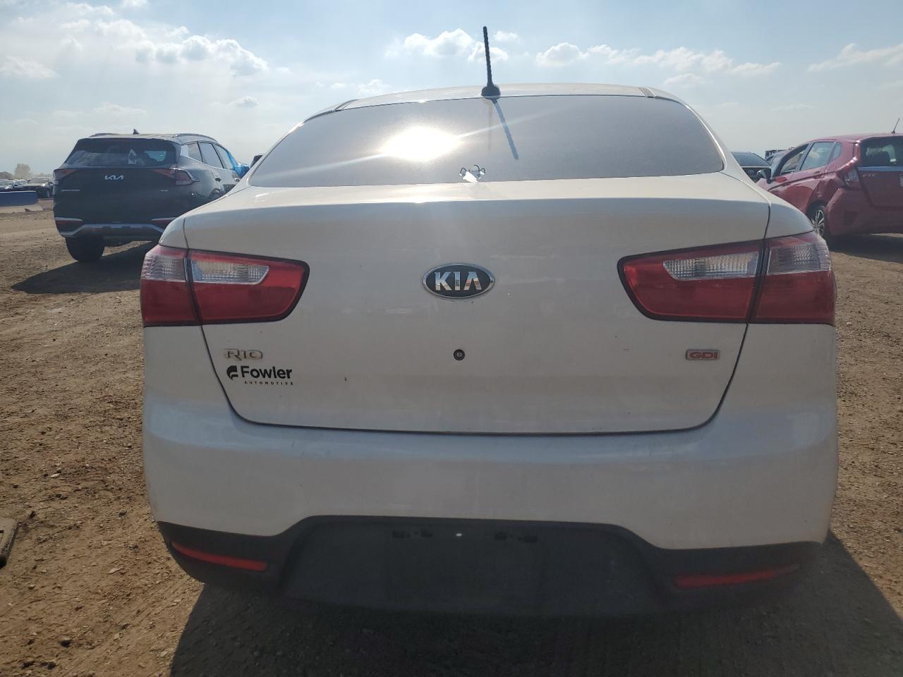 2015 Kia Rio Lx VIN: KNADM4A30F6511166 Lot: 63079815