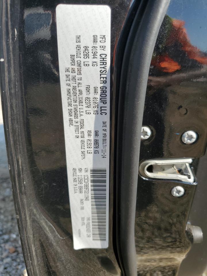 2015 Dodge Dart Sxt VIN: 1C3CDFBB9FD211948 Lot: 61385515