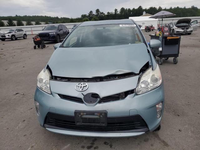 Хэтчбеки TOYOTA PRIUS 2014 Бирюзовый