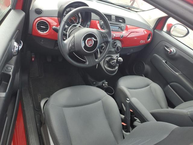  FIAT 500 2015 Czerwony