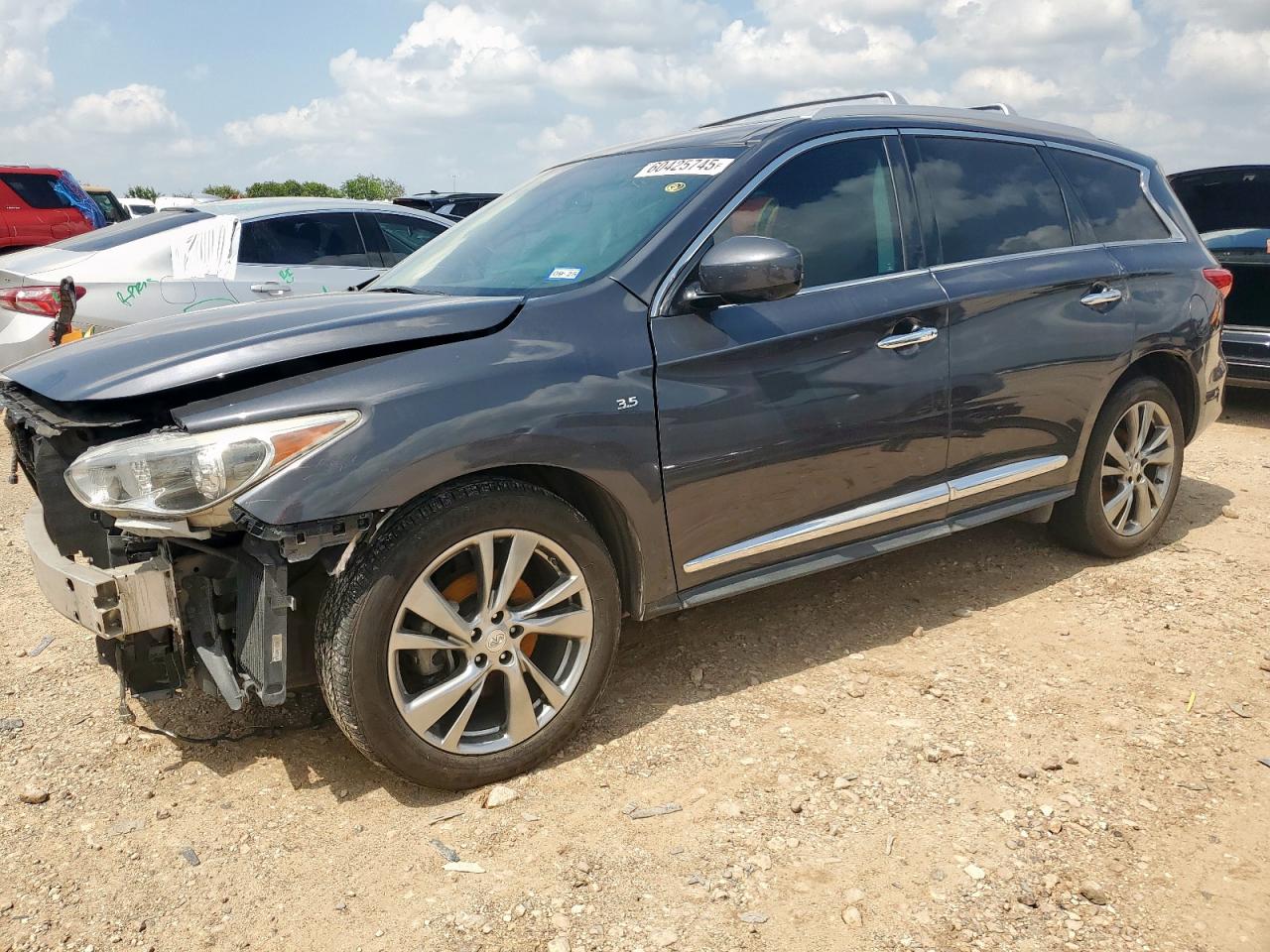 2014 Infiniti Qx60 en Venta en San Antonio, TX - Front End