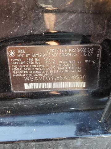 2008 BMW 335 XI  