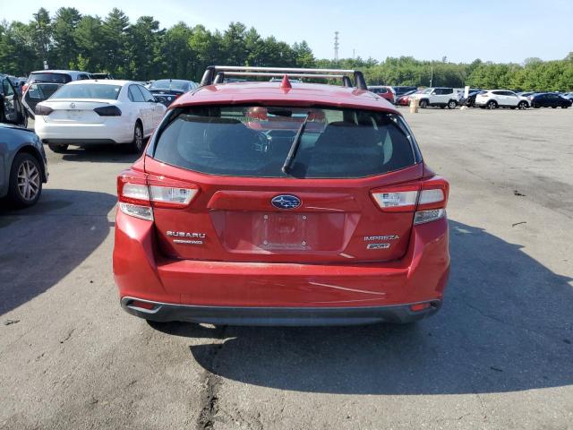 SUBARU IMPREZA 2019 Красный