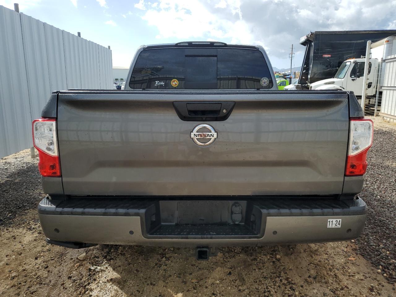 2021 Nissan Titan Sv VIN: 1N6AA1EFXMN531507 Lot: 60255315