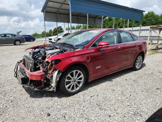 Sedans FORD FUSION 2017 Red