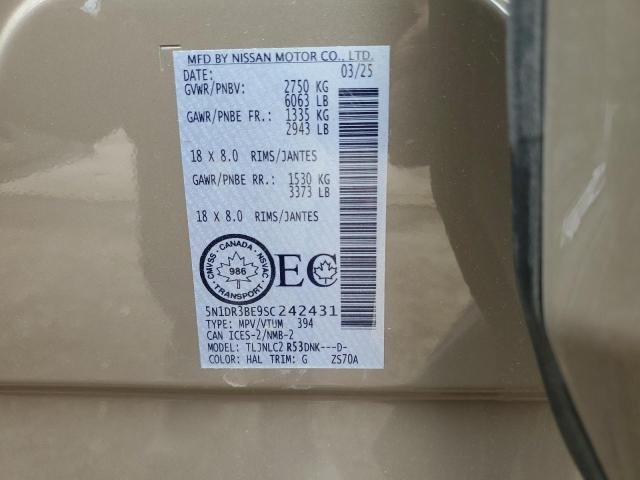2025 NISSAN PATHFINDER SV  