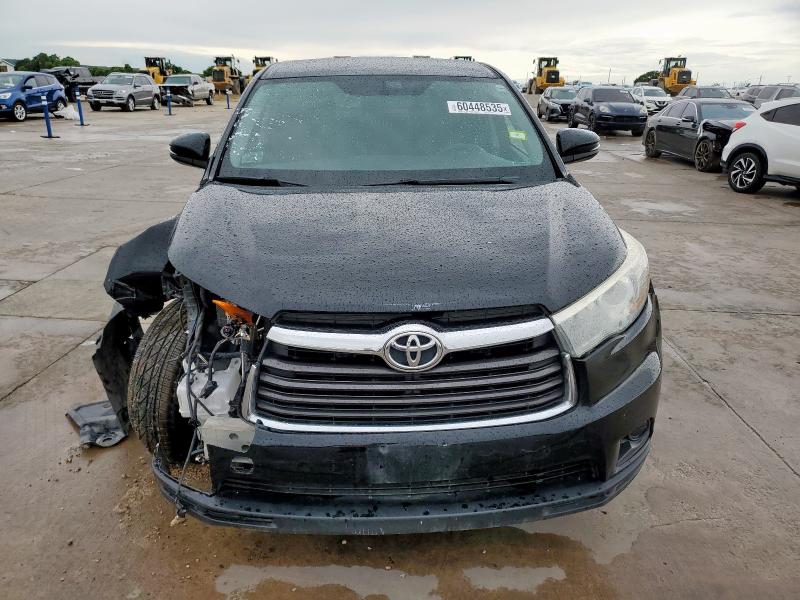  TOYOTA HIGHLANDER 2015 Черный