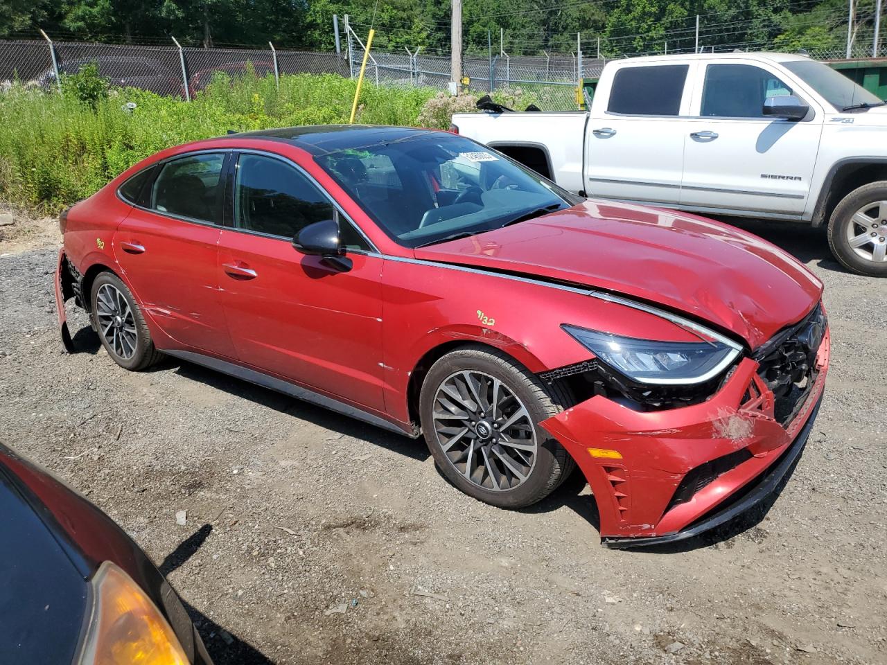 HYUNDAI SONATA 2020 VIN 5NPEJ4J20LH049555 фото 4