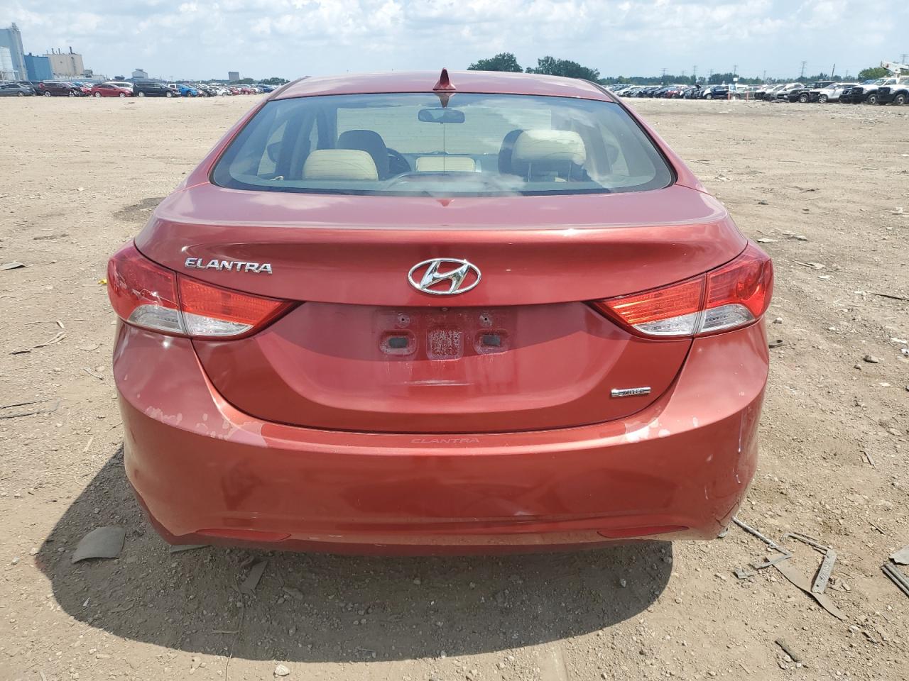 HYUNDAI ELANTRA 2011 VIN KMHDH4AE7BU149590 zdjęcie 6