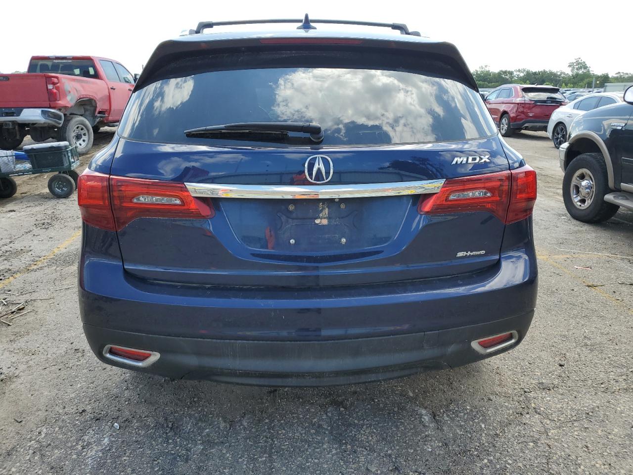 2014 Acura Mdx Technology VIN: 5FRYD4H45EB048817 Lot: 60979445