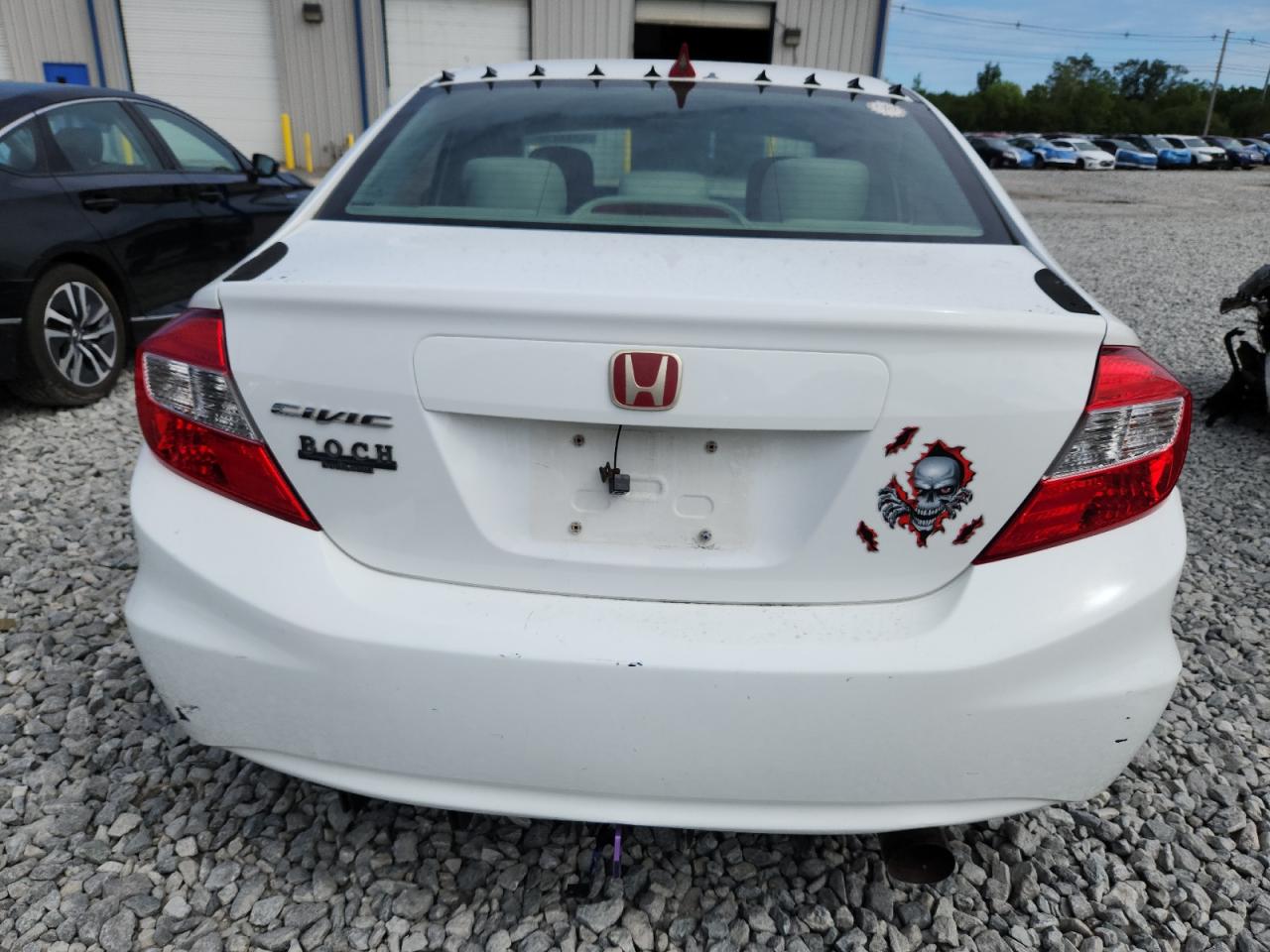 2012 Honda Civic Lx VIN: 2HGFB2F57CH611034 Lot: 62484765