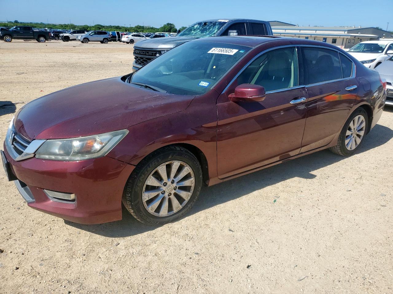 2013 Honda Accord Exl en Venta en San Antonio, TX - Mechanical