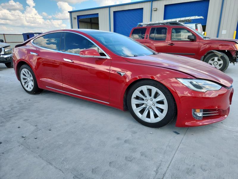  TESLA MODEL S 2017 Czerwony