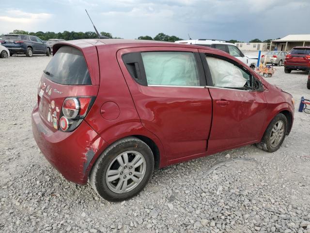 Hatchbacks CHEVROLET SONIC 2013 Czerwony