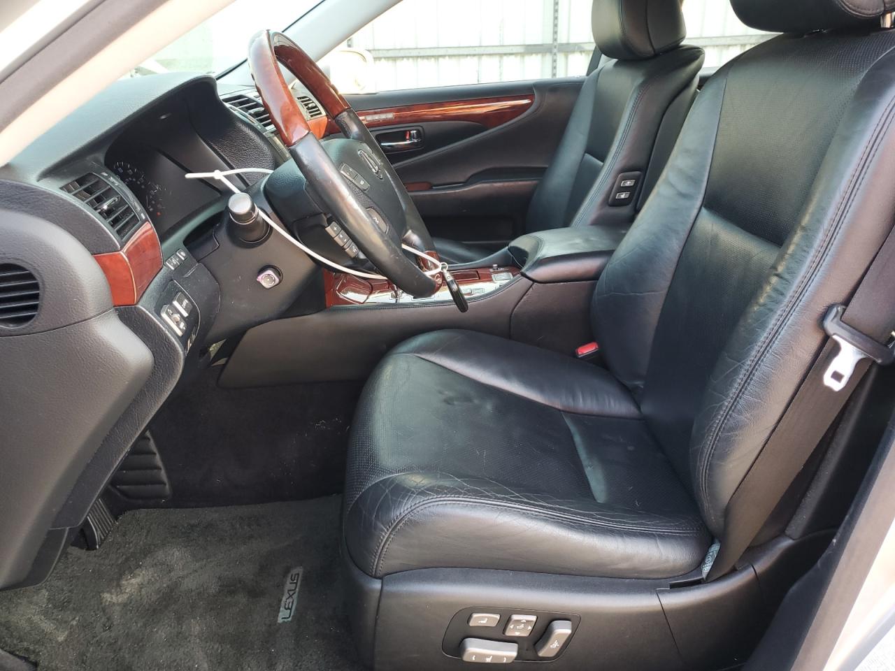 2010 Lexus Ls 460L VIN: JTHGL5EF1A5040106 Lot: 61981295