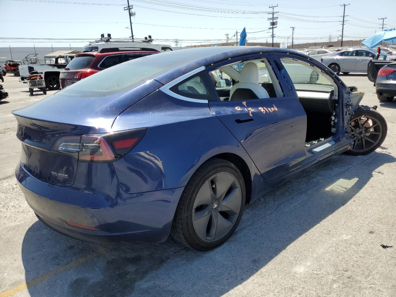 2018 Tesla Model 3 VIN: 5YJ3E1EB0JF096794 Lot: 61602845