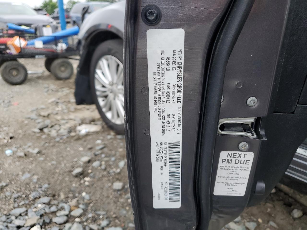2013 Chrysler 300C VIN: 2C3CCAKG5DH683064 Lot: 61849525