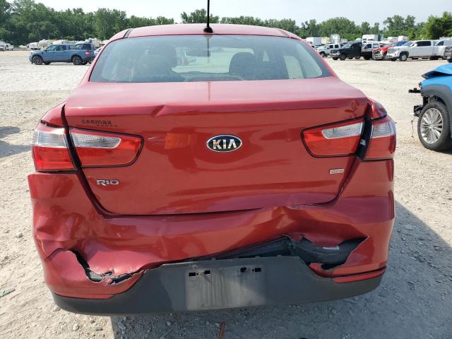 Sedans KIA RIO 2017 Red