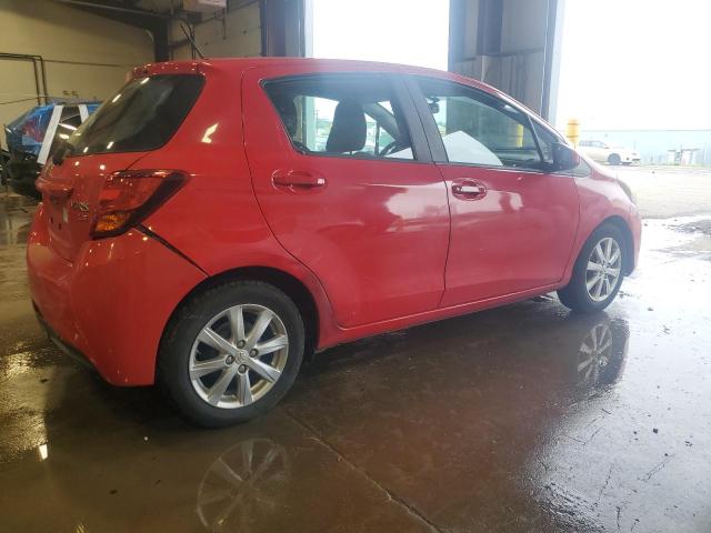  TOYOTA YARIS 2015 Red